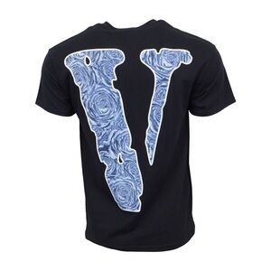 NWT Pop Smoke x Vlone ‘The Woo’ Black Crewneck Short Sleeve T-Shirt